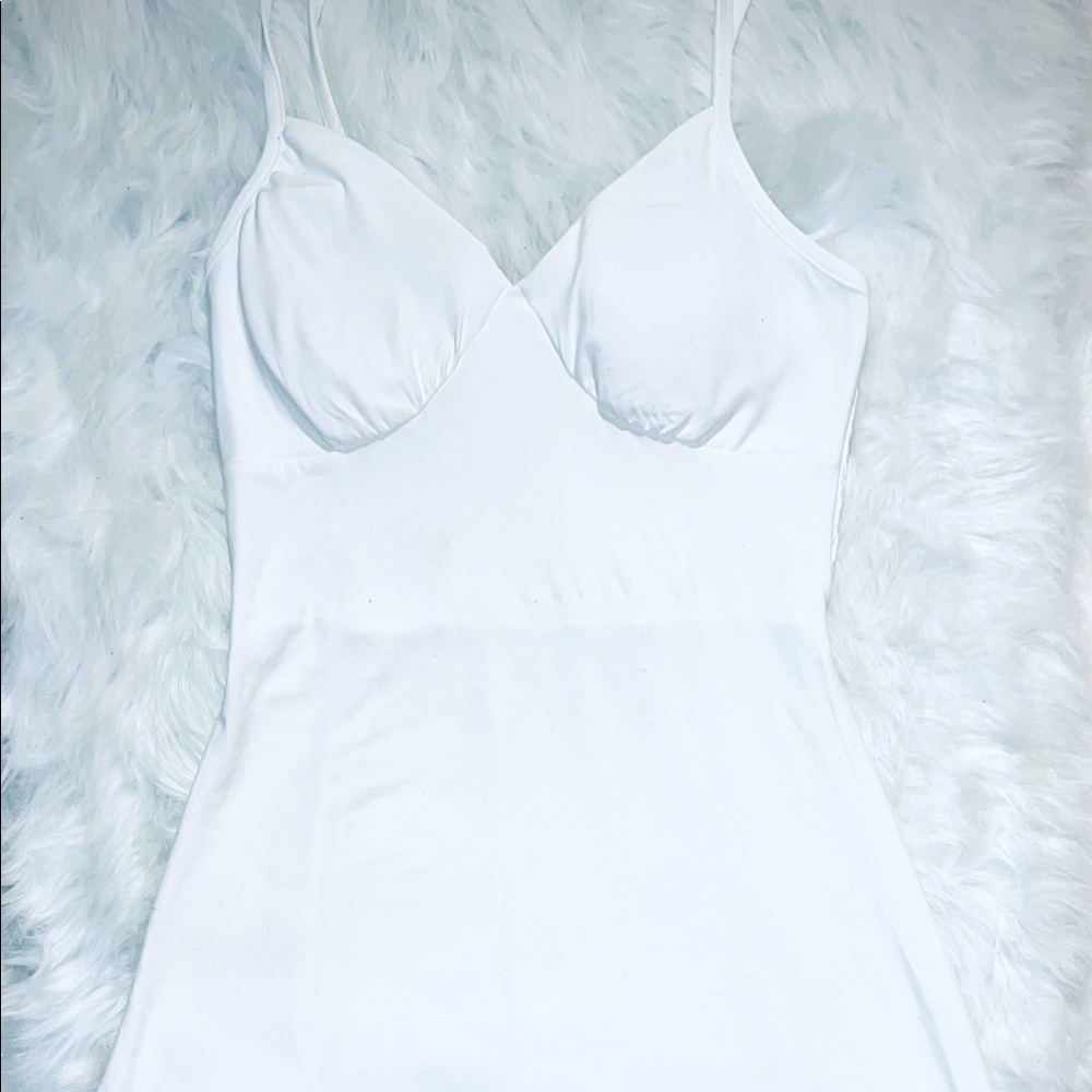 White Skater Mini Dress ❄️